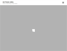 Tablet Screenshot of dctohc.org